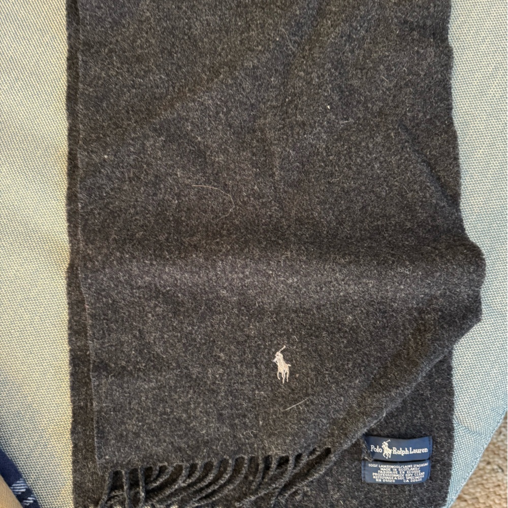 3 scarves, 1 is polo the others no label